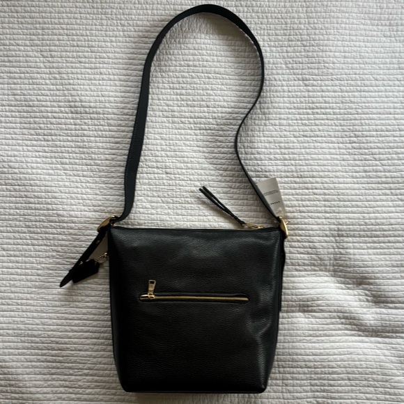 NWT Coach Black Leather Val Duffle Bag - Picture 4 of 14